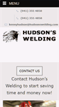 Mobile Screenshot of hudsonswelding.com